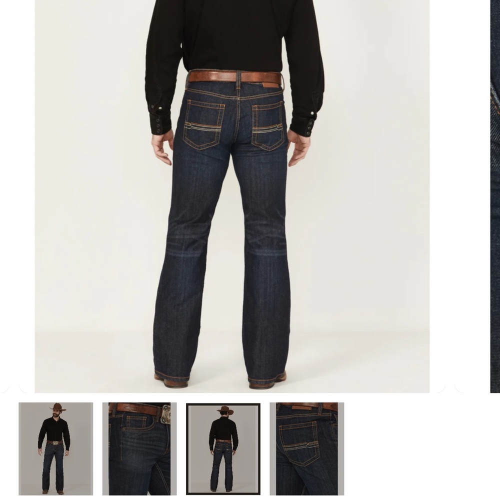 Classic Indigo Relaxed Fit Men's Jeans